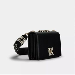 Roger Vivier - Miss Vivier Strass Buckle Bag in Soft Leather